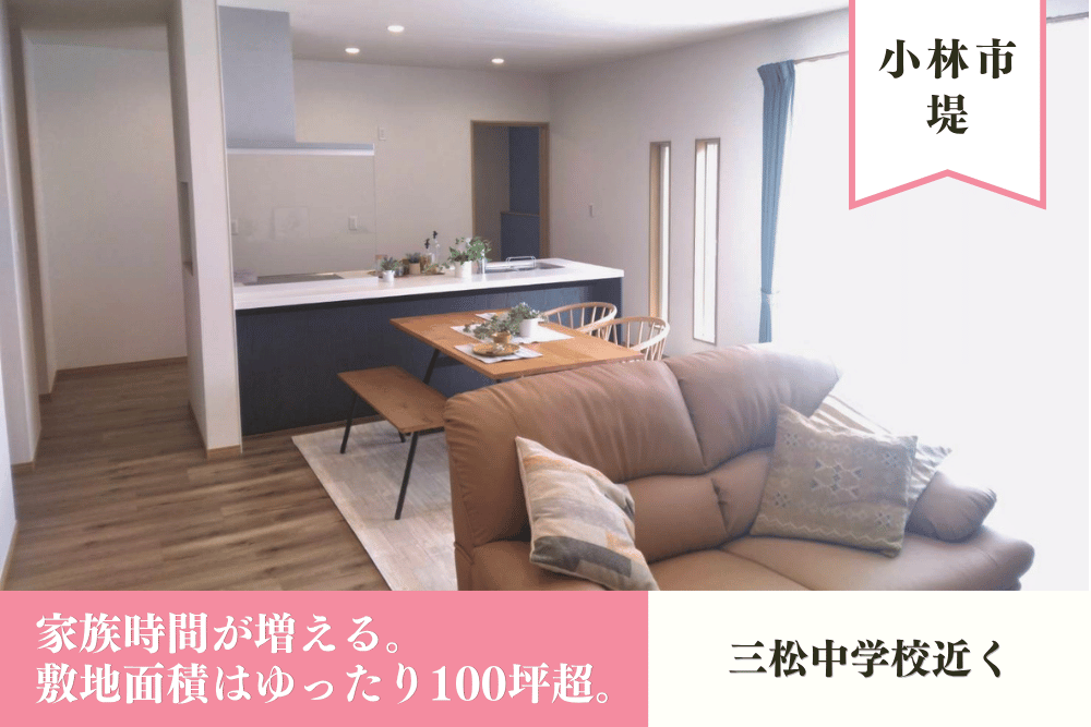 【小林店】堤亀尾原東中平屋建モデル